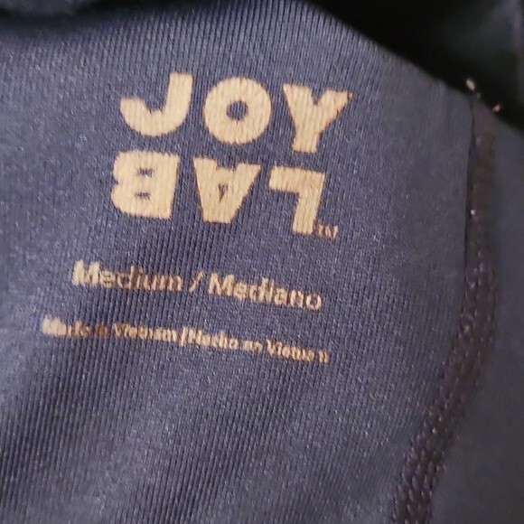 JoyLab Navy Blue Cutout Sports Bra Size M - Picture 5 of 5